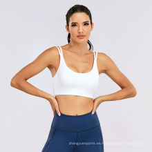 Push Up Sports Sports Place Plus Sallper Supportive Sportive Sports Bras al por mayor de ejercicios para mujeres para mujeres